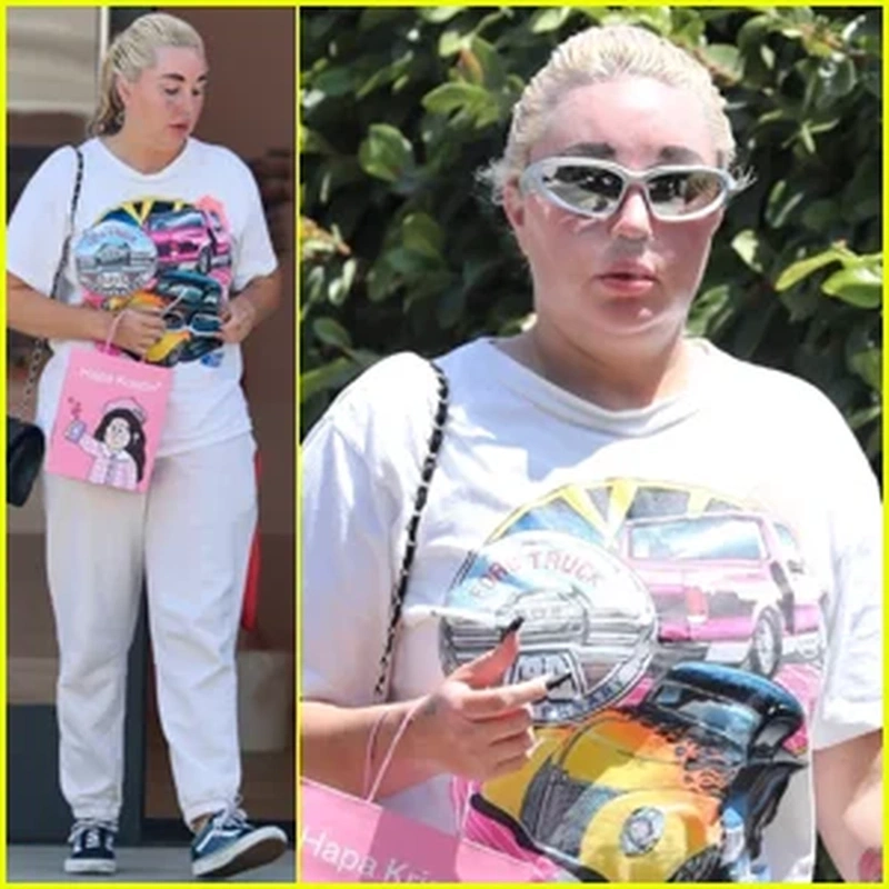 明星日常街拍照片